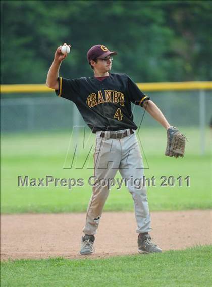 Thumbnail 1 in Granby Memorial @ North Branford (CIAC Class M 2nd Round) photogallery.
