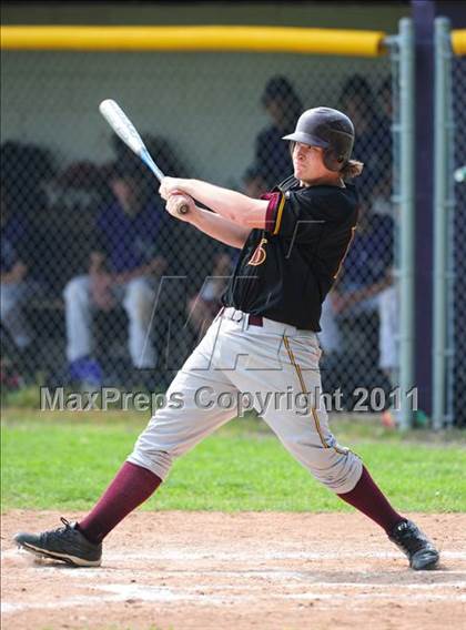 Thumbnail 2 in Granby Memorial @ North Branford (CIAC Class M 2nd Round) photogallery.