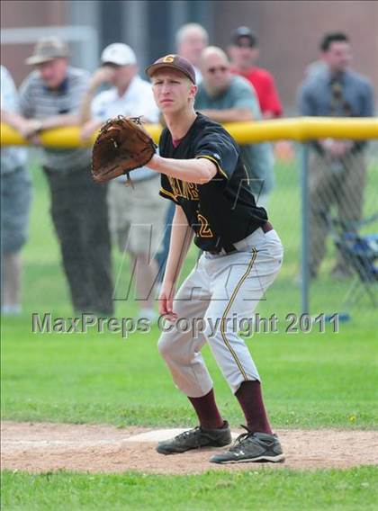 Thumbnail 3 in Granby Memorial @ North Branford (CIAC Class M 2nd Round) photogallery.