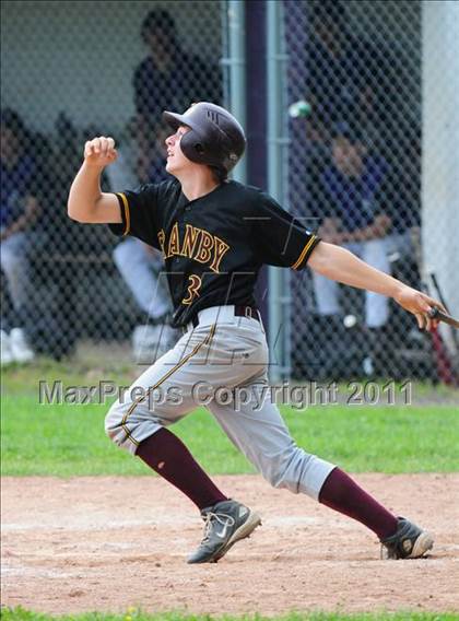 Thumbnail 1 in Granby Memorial @ North Branford (CIAC Class M 2nd Round) photogallery.