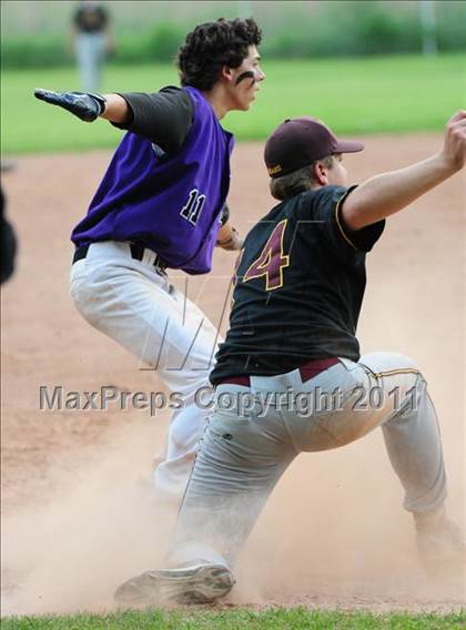 Thumbnail 3 in Granby Memorial @ North Branford (CIAC Class M 2nd Round) photogallery.
