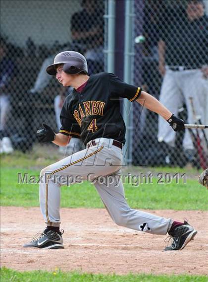Thumbnail 2 in Granby Memorial @ North Branford (CIAC Class M 2nd Round) photogallery.