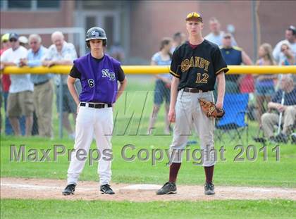 Thumbnail 1 in Granby Memorial @ North Branford (CIAC Class M 2nd Round) photogallery.