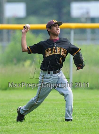 Thumbnail 2 in Granby Memorial @ North Branford (CIAC Class M 2nd Round) photogallery.