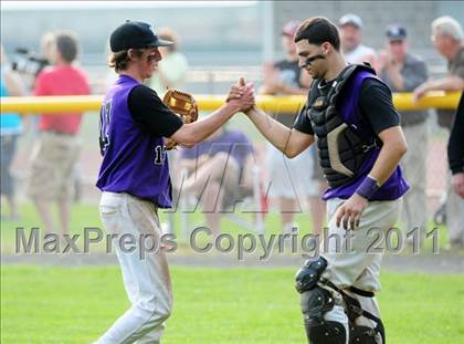 Thumbnail 1 in Granby Memorial @ North Branford (CIAC Class M 2nd Round) photogallery.