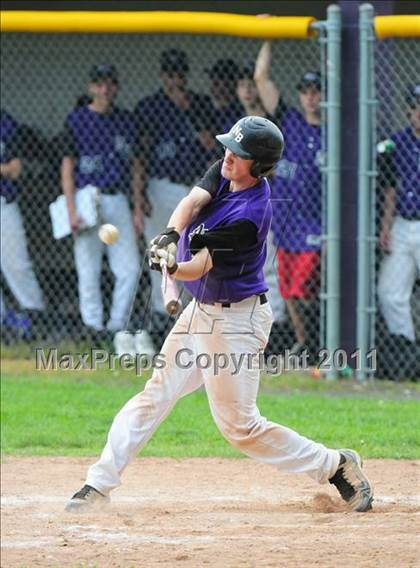 Thumbnail 2 in Granby Memorial @ North Branford (CIAC Class M 2nd Round) photogallery.