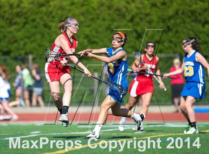 Thumbnail 2 in Sacred Heart Academy @ Kellenberg Memorial (CHSAA Semifinal) photogallery.