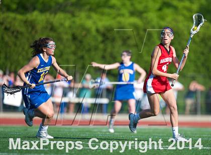 Thumbnail 2 in Sacred Heart Academy @ Kellenberg Memorial (CHSAA Semifinal) photogallery.