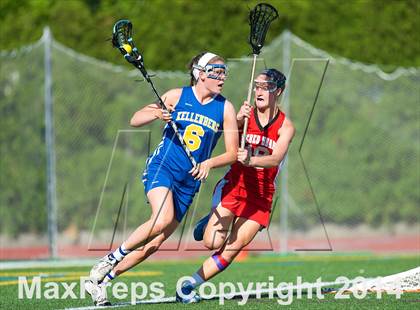 Thumbnail 2 in Sacred Heart Academy @ Kellenberg Memorial (CHSAA Semifinal) photogallery.