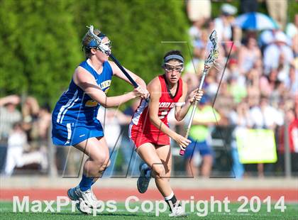Thumbnail 2 in Sacred Heart Academy @ Kellenberg Memorial (CHSAA Semifinal) photogallery.