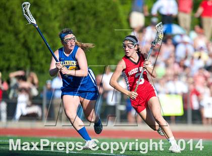 Thumbnail 2 in Sacred Heart Academy @ Kellenberg Memorial (CHSAA Semifinal) photogallery.