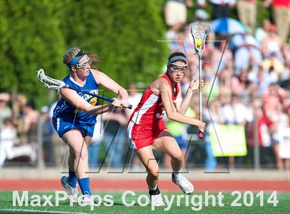 Thumbnail 3 in Sacred Heart Academy @ Kellenberg Memorial (CHSAA Semifinal) photogallery.