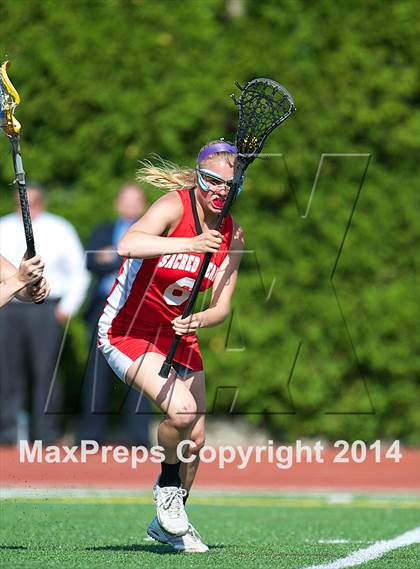 Thumbnail 3 in Sacred Heart Academy @ Kellenberg Memorial (CHSAA Semifinal) photogallery.