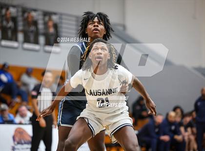 Thumbnail 1 in Mount Vernon vs Lausanne Collegiate (Memphis Hoopfest) photogallery.
