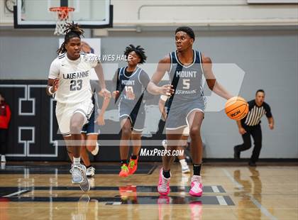 Thumbnail 2 in Mount Vernon vs Lausanne Collegiate (Memphis Hoopfest) photogallery.