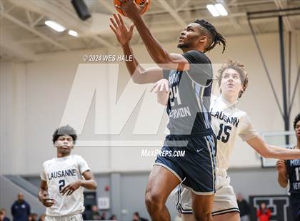 Thumbnail 2 in Mount Vernon vs Lausanne Collegiate (Memphis Hoopfest) photogallery.