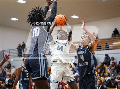 Thumbnail 2 in Mount Vernon vs Lausanne Collegiate (Memphis Hoopfest) photogallery.