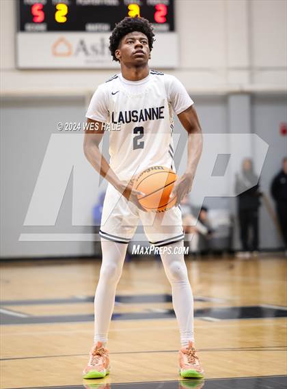 Thumbnail 1 in Mount Vernon vs Lausanne Collegiate (Memphis Hoopfest) photogallery.
