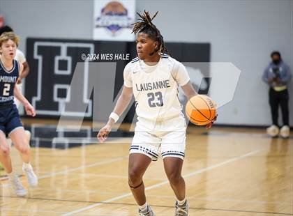Thumbnail 1 in Mount Vernon vs Lausanne Collegiate (Memphis Hoopfest) photogallery.