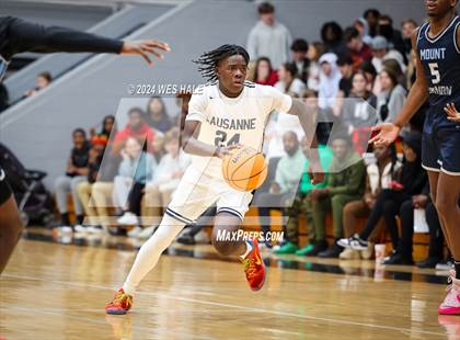 Thumbnail 2 in Mount Vernon vs Lausanne Collegiate (Memphis Hoopfest) photogallery.