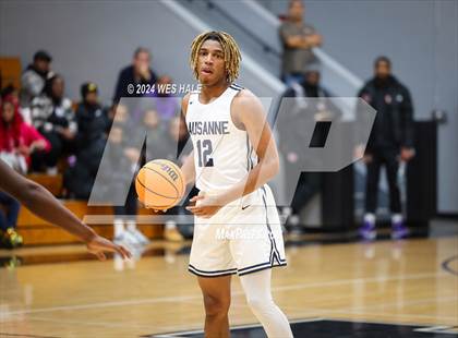 Thumbnail 1 in Mount Vernon vs Lausanne Collegiate (Memphis Hoopfest) photogallery.