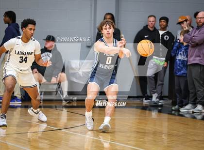 Thumbnail 1 in Mount Vernon vs Lausanne Collegiate (Memphis Hoopfest) photogallery.