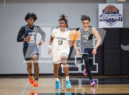 Thumbnail 3 in Mount Vernon vs Lausanne Collegiate (Memphis Hoopfest) photogallery.