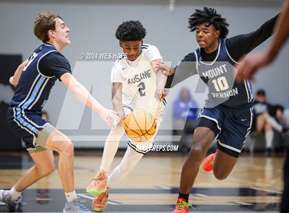 Thumbnail 2 in Mount Vernon vs Lausanne Collegiate (Memphis Hoopfest) photogallery.