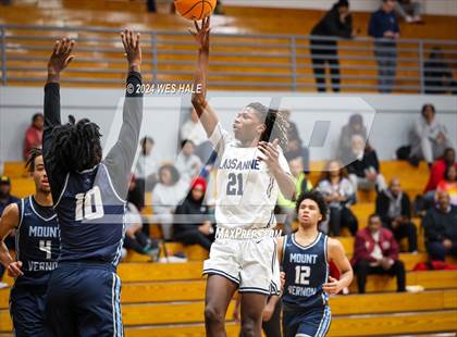 Thumbnail 3 in Mount Vernon vs Lausanne Collegiate (Memphis Hoopfest) photogallery.