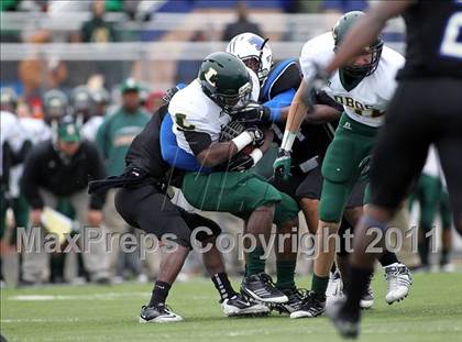 Thumbnail 2 in Dekaney vs. Longview (5A Division 2 Region 2 Semifinals) photogallery.