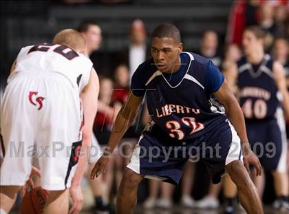Thumbnail 1 in Liberty vs. Cave Spring (VHSL AA D3 Semifinal) photogallery.