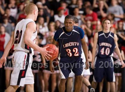 Thumbnail 2 in Liberty vs. Cave Spring (VHSL AA D3 Semifinal) photogallery.