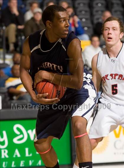 Thumbnail 3 in Liberty vs. Cave Spring (VHSL AA D3 Semifinal) photogallery.