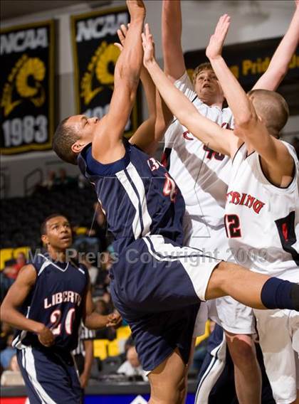 Thumbnail 1 in Liberty vs. Cave Spring (VHSL AA D3 Semifinal) photogallery.