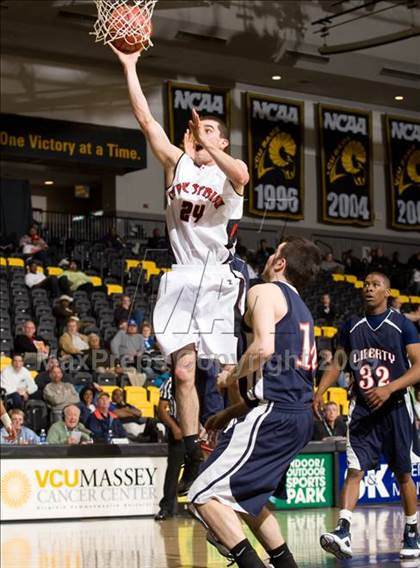 Thumbnail 3 in Liberty vs. Cave Spring (VHSL AA D3 Semifinal) photogallery.