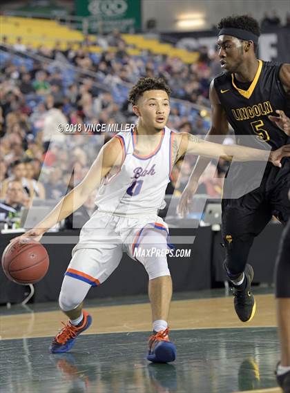 Thumbnail 1 in Lincoln vs. Rainier Beach (WIAA 3A Semifinal)  photogallery.