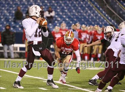 Thumbnail 2 in St. Joseph's Collegiate Institute vs. St. Francis (Monsignor Martin Final) photogallery.
