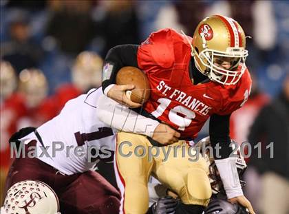 Thumbnail 2 in St. Joseph's Collegiate Institute vs. St. Francis (Monsignor Martin Final) photogallery.