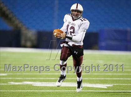 Thumbnail 1 in St. Joseph's Collegiate Institute vs. St. Francis (Monsignor Martin Final) photogallery.
