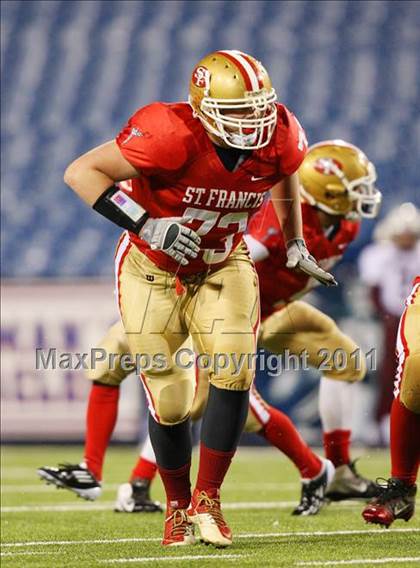 Thumbnail 3 in St. Joseph's Collegiate Institute vs. St. Francis (Monsignor Martin Final) photogallery.