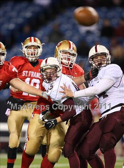Thumbnail 3 in St. Joseph's Collegiate Institute vs. St. Francis (Monsignor Martin Final) photogallery.