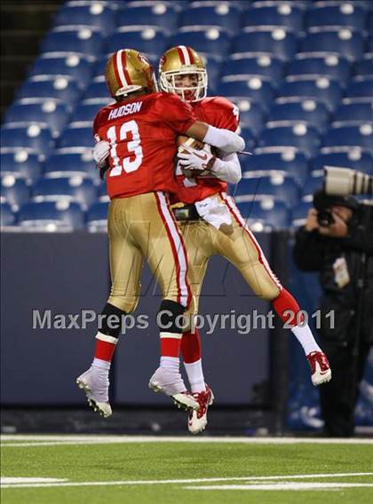 Thumbnail 1 in St. Joseph's Collegiate Institute vs. St. Francis (Monsignor Martin Final) photogallery.