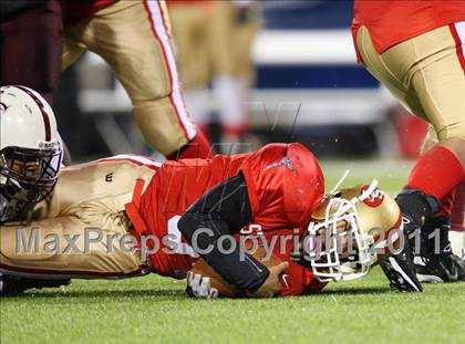 Thumbnail 2 in St. Joseph's Collegiate Institute vs. St. Francis (Monsignor Martin Final) photogallery.