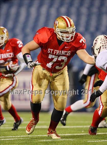 Thumbnail 2 in St. Joseph's Collegiate Institute vs. St. Francis (Monsignor Martin Final) photogallery.