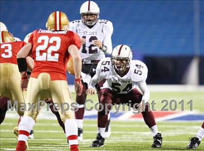 Thumbnail 2 in St. Joseph's Collegiate Institute vs. St. Francis (Monsignor Martin Final) photogallery.