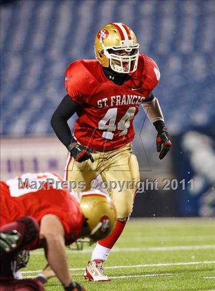 Thumbnail 2 in St. Joseph's Collegiate Institute vs. St. Francis (Monsignor Martin Final) photogallery.