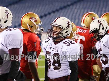 Thumbnail 3 in St. Joseph's Collegiate Institute vs. St. Francis (Monsignor Martin Final) photogallery.