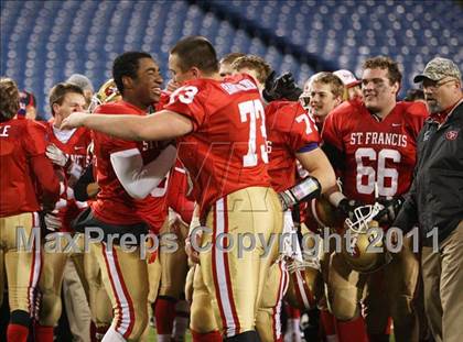 Thumbnail 3 in St. Joseph's Collegiate Institute vs. St. Francis (Monsignor Martin Final) photogallery.