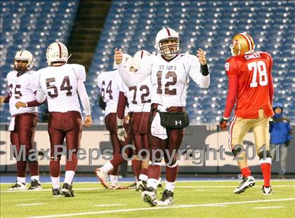 Thumbnail 3 in St. Joseph's Collegiate Institute vs. St. Francis (Monsignor Martin Final) photogallery.