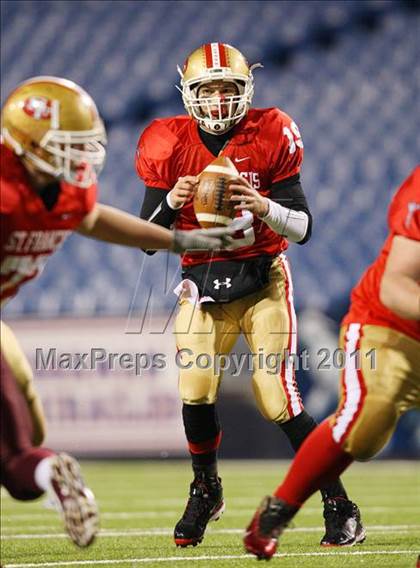 Thumbnail 1 in St. Joseph's Collegiate Institute vs. St. Francis (Monsignor Martin Final) photogallery.